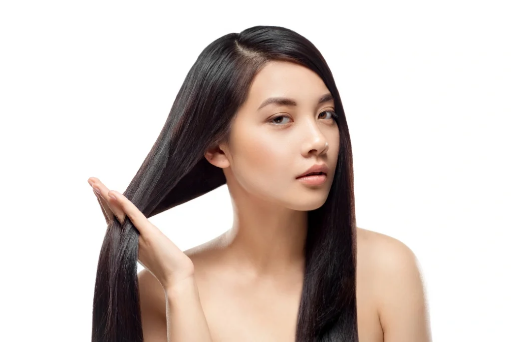 Squalane Cleanser also makes hair shiny