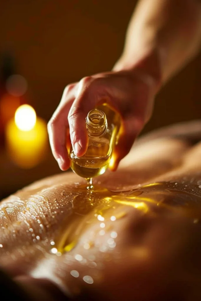 Black Spruce essential oil for sports massage