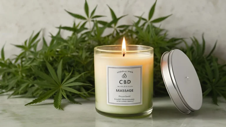 CBD Massage Candle