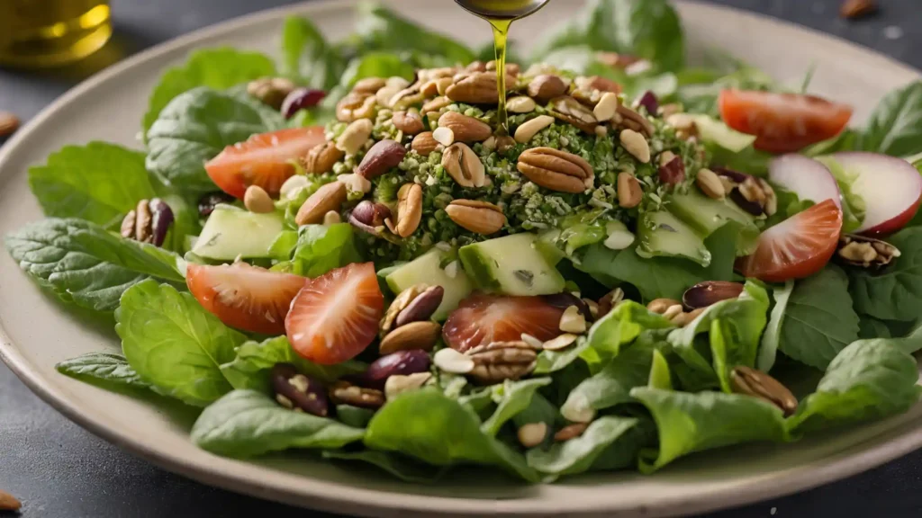 Cannabis-infused vinaigrette dressing makes a salad VERY interesting