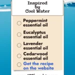 Cool Water - 10 Easy Essential Oil Perfume Blends Inspired by Famous Perfumes