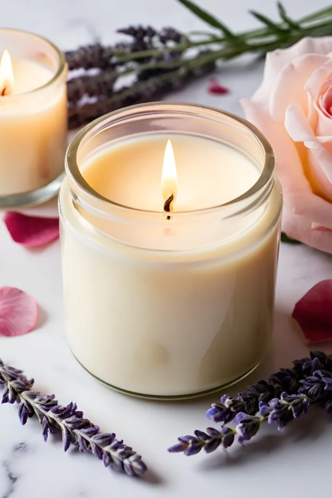 Fragrant CBD Massage Candle
