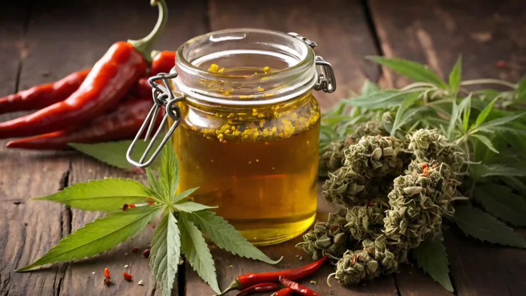 Get spicy with chilli infused cannabis oil
