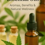 a bottle of essential oil with a dropper