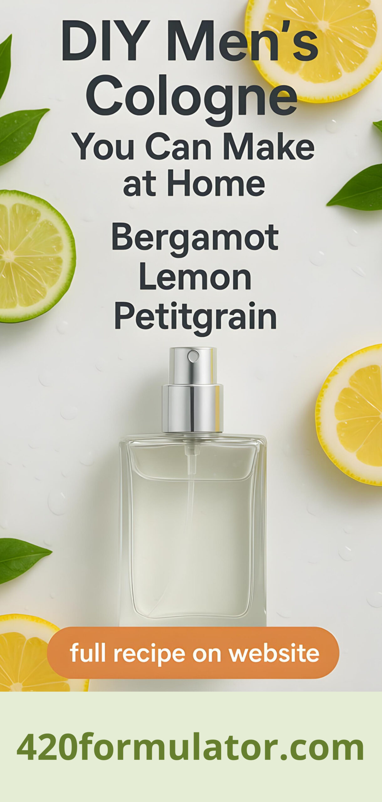 6 DIY Colognes For Men: Create Essential Oil Perfumes
