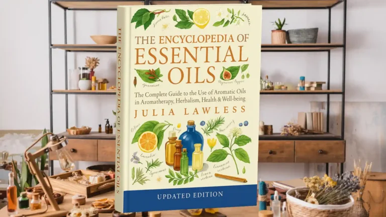 Cover of the book The Encyclopedia of Essential Oils by Julia Lawless.