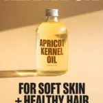 A bottle of Apricot Kernel Oil.