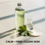 A bottle of Lady's Mantle herbal toner.