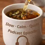 A teapot and a mug of cannabis tea.