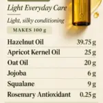 Facial Oil Recipe for Dry Skin: Light Everyday Care + Free Printable